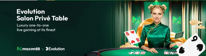 Live Dragon Tiger card game at Maxim88 Singapore